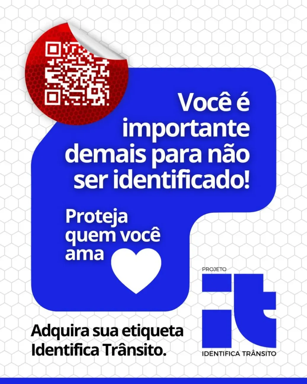 Ilustração de um QR Code sendo escaneado para mostrar o perfil de condução